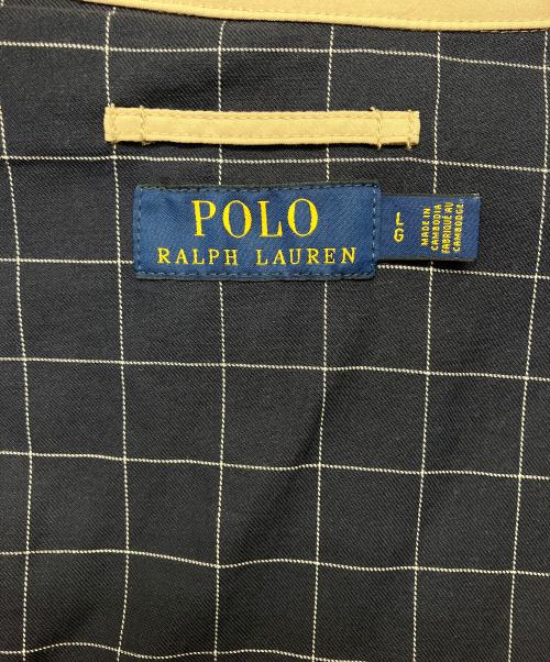 POLO RALPH LAUREN（ポロ・ラルフローレン）POLO RALPH LAUREN (ポロ・ラルフローレン) スイングトップ ベージュ サイズ:Lの古着・服飾アイテム