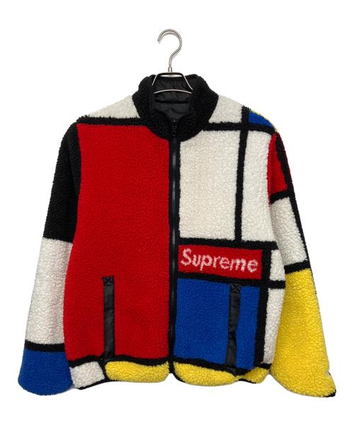 SUPREME（シュプリーム）SUPREME (シュプリーム) Reversible Colorblocked Fleece jacket　20AW ブラック サイズ:Mの古着・服飾アイテム