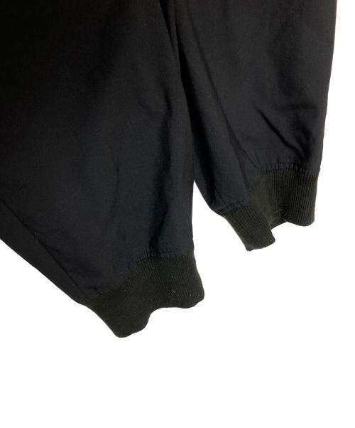 Y's BANG ON!（ワイズバングオン！）Y's BANG ON! (ワイズバングオン！) ウールトロピカル裾リブパンツ ブラック サイズ:２の古着・服飾アイテム