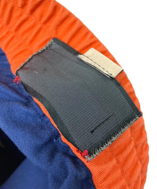 GUCCI（グッチ）GUCCI (グッチ) サイドラインパンツ ブルー×オレンジ サイズ:46の古着・服飾アイテム