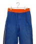GUCCI (グッチ) サイドラインパンツ ブルー×オレンジ サイズ:46：18000円