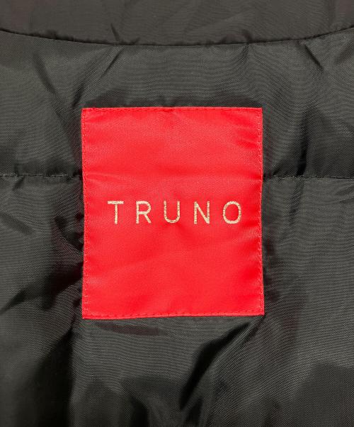 TRUNO（トルノ）TRUNO (トルノ) ダウンコート ブラック サイズ:FREEの古着・服飾アイテム