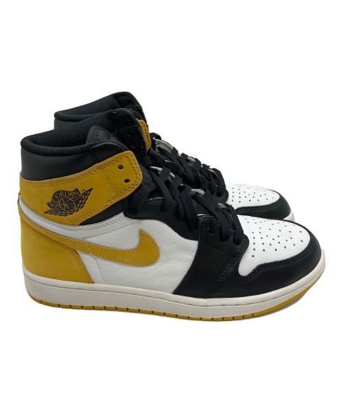 NIKE（ナイキ）NIKE (ナイキ) Air Jordan 1 Retro High OG　ハイカットスニーカー ブラック×イエロー サイズ:26.5cmの古着・服飾アイテム
