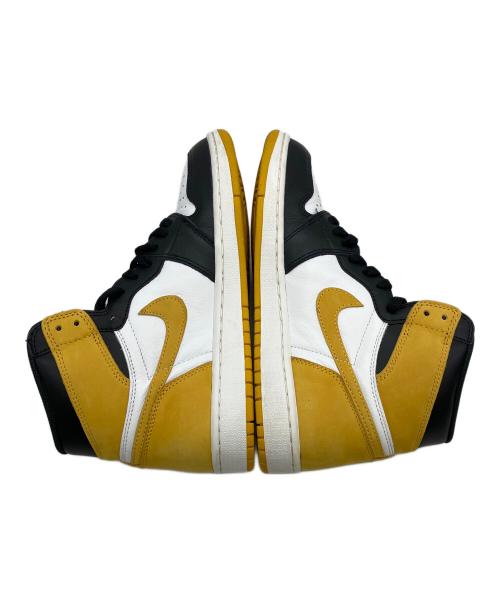 NIKE（ナイキ）NIKE (ナイキ) Air Jordan 1 Retro High OG　ハイカットスニーカー ブラック×イエロー サイズ:26.5cmの古着・服飾アイテム