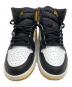 NIKE (ナイキ) Air Jordan 1 Retro High OG　ハイカットスニーカー ブラック×イエロー サイズ:26.5cm：18000円