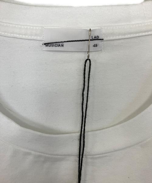 LAD MUSICIAN（ラッドミュージシャン）LAD MUSICIAN (ラッドミュージシャン) プリントカットソー ホワイト サイズ:46の古着・服飾アイテム