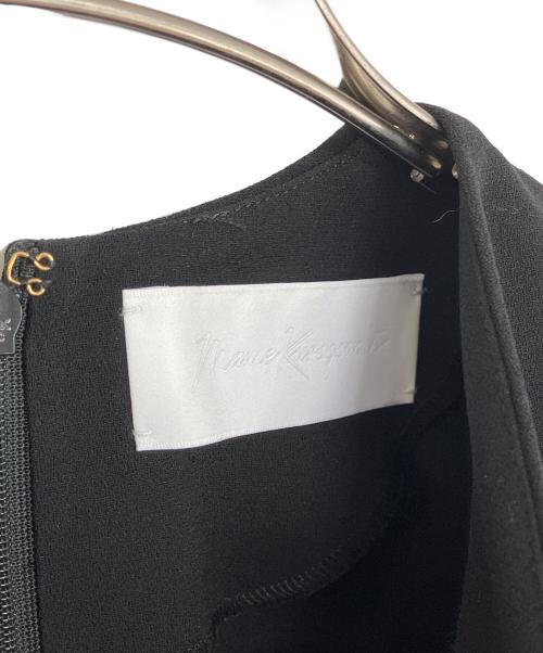 Mame Kurogouchi（マメクロゴウチ）Mame Kurogouchi (マメクロゴウチ) ノースリーブブラウス ブラック サイズ:１の古着・服飾アイテム