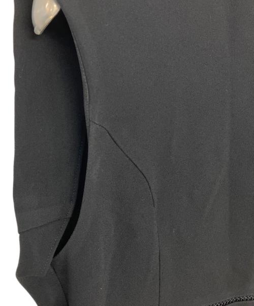 Mame Kurogouchi（マメクロゴウチ）Mame Kurogouchi (マメクロゴウチ) ノースリーブブラウス ブラック サイズ:１の古着・服飾アイテム