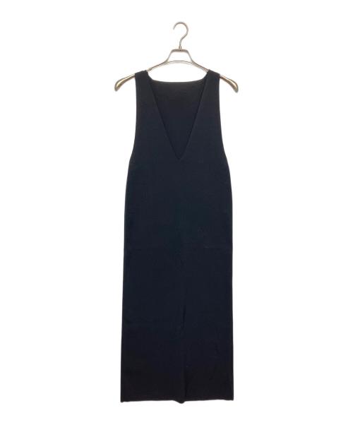 AURALEE（オーラリー）AURALEE (オーラリー) ニットドレス ブラック サイズ:０の古着・服飾アイテム
