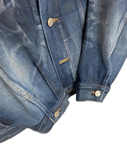 BALENCIAGA（バレンシアガ）BALENCIAGA (バレンシアガ) デニムジャケット インディゴ サイズ:36の古着・服飾アイテム