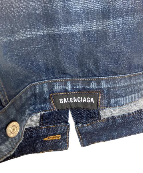 BALENCIAGA（バレンシアガ）BALENCIAGA (バレンシアガ) デニムジャケット インディゴ サイズ:36の古着・服飾アイテム