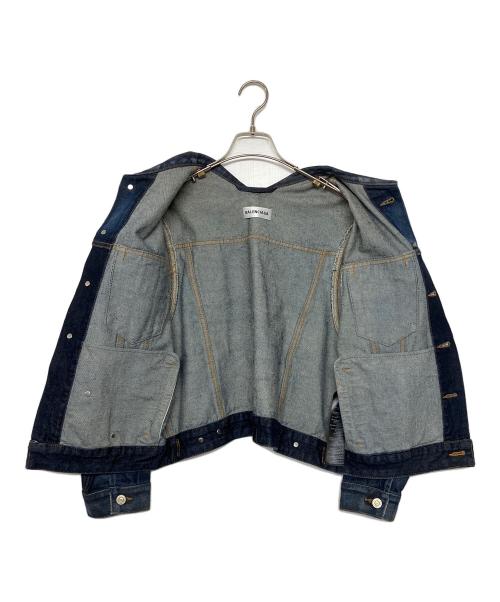 BALENCIAGA（バレンシアガ）BALENCIAGA (バレンシアガ) デニムジャケット インディゴ サイズ:36の古着・服飾アイテム