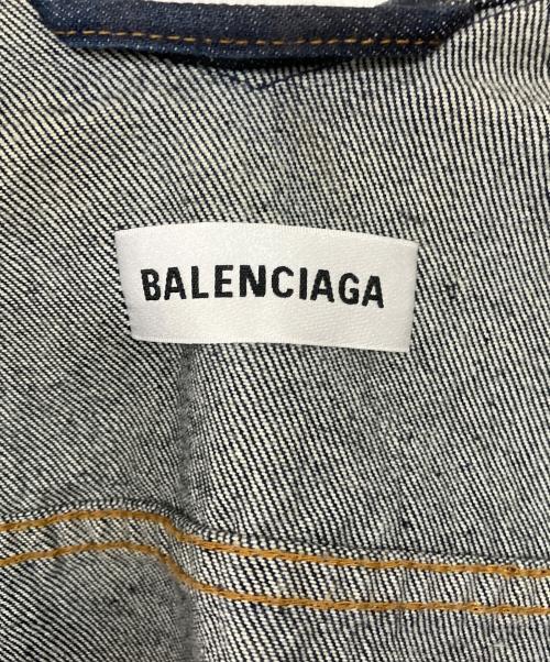 BALENCIAGA（バレンシアガ）BALENCIAGA (バレンシアガ) デニムジャケット インディゴ サイズ:36の古着・服飾アイテム