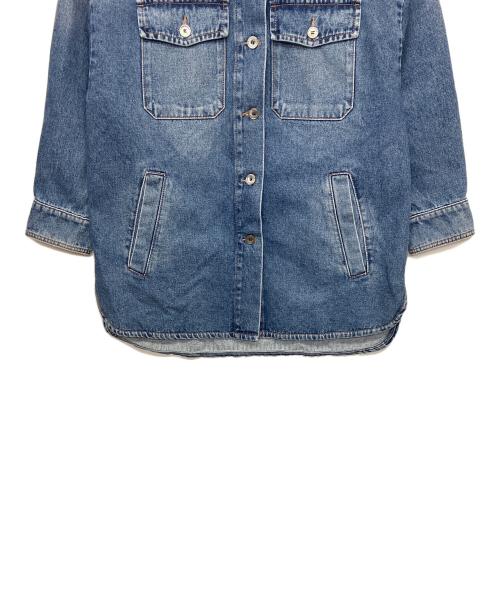 Max Mara WEEK END LINE（マックスマーラ ウイークエンドライン）MAX MARA WEEK END LINE (マックスマーラ ウイークエンドライン) デニムコート ブルー サイズ:36の古着・服飾アイテム