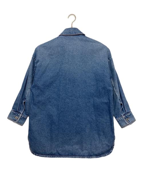 Max Mara WEEK END LINE（マックスマーラ ウイークエンドライン）MAX MARA WEEK END LINE (マックスマーラ ウイークエンドライン) デニムコート ブルー サイズ:36の古着・服飾アイテム