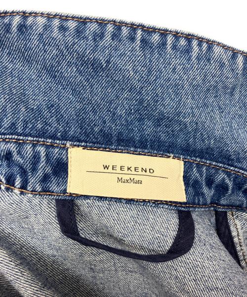 Max Mara WEEK END LINE（マックスマーラ ウイークエンドライン）MAX MARA WEEK END LINE (マックスマーラ ウイークエンドライン) デニムコート ブルー サイズ:36の古着・服飾アイテム