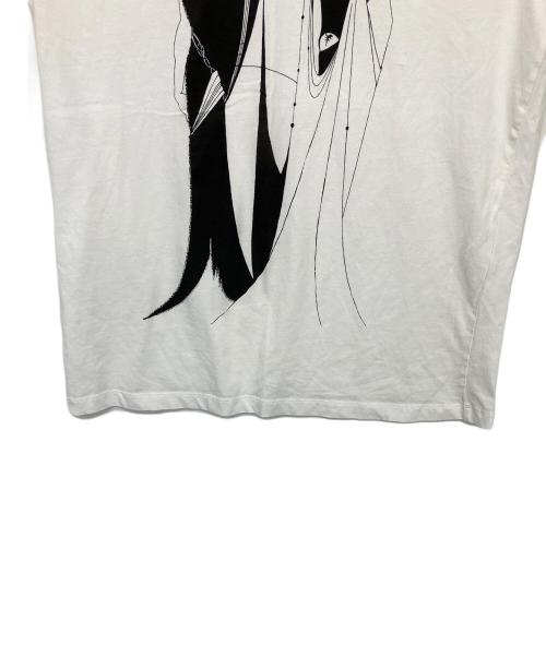 LOEWE（ロエベ）LOEWE (ロエベ) プリントTシャツ ホワイト サイズ:Lの古着・服飾アイテム