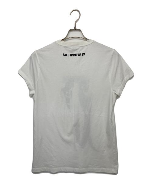 LOEWE（ロエベ）LOEWE (ロエベ) プリントTシャツ ホワイト サイズ:Lの古着・服飾アイテム