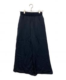 SEE BY CHLOE（シーバイクロエ）の古着「ワイドパンツ」｜ネイビー