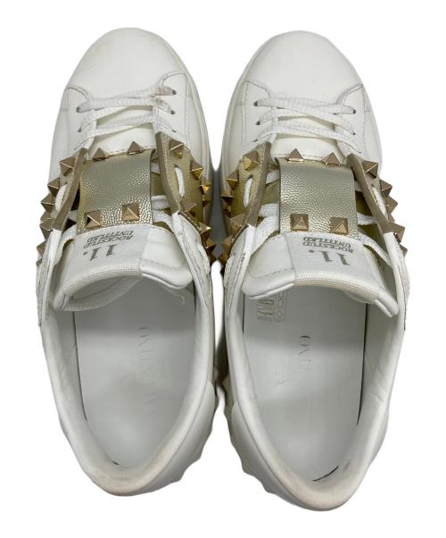 VALENTINO（ヴァレンティノ）VALENTINO (ヴァレンティノ) フラットフォームスニーカー ホワイト サイズ: 37 1/2の古着・服飾アイテム