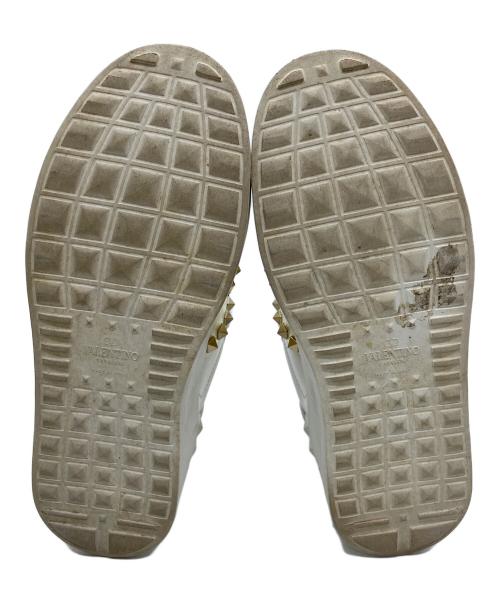 VALENTINO（ヴァレンティノ）VALENTINO (ヴァレンティノ) フラットフォームスニーカー ホワイト サイズ: 37 1/2の古着・服飾アイテム