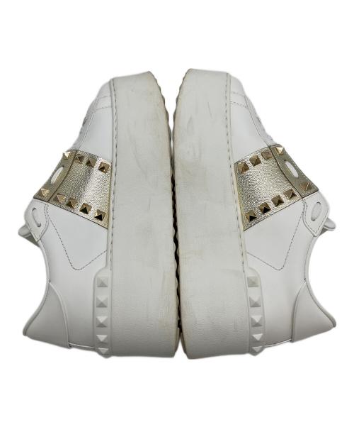 VALENTINO（ヴァレンティノ）VALENTINO (ヴァレンティノ) フラットフォームスニーカー ホワイト サイズ: 37 1/2の古着・服飾アイテム