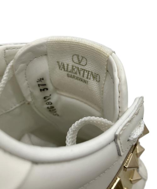 VALENTINO（ヴァレンティノ）VALENTINO (ヴァレンティノ) フラットフォームスニーカー ホワイト サイズ: 37 1/2の古着・服飾アイテム