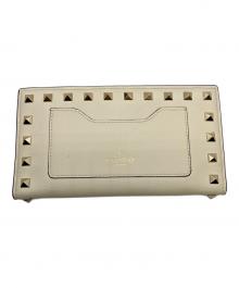 VALENTINO（ヴァレンティノ）の古着「札入れ」｜アイボリー