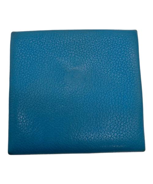 HERMES（エルメス）HERMES (エルメス) バスティア　コインケース ブルーの古着・服飾アイテム