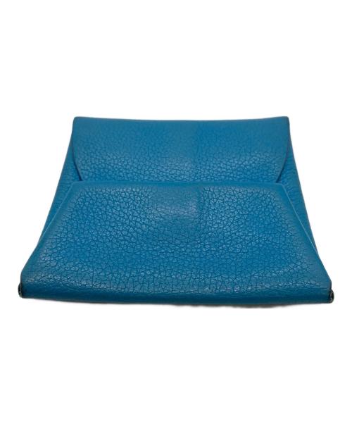 HERMES（エルメス）HERMES (エルメス) バスティア　コインケース ブルーの古着・服飾アイテム