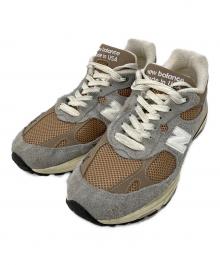 NEW BALANCE（ニューバランス）の古着「U993GG ローカットスニーカー」｜グレー×オレンジ