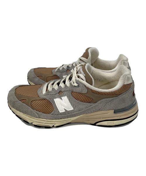 NEW BALANCE（ニューバランス）NEW BALANCE (ニューバランス) U993GG ローカットスニーカー グレー×オレンジ サイズ: 28.5cmの古着・服飾アイテム