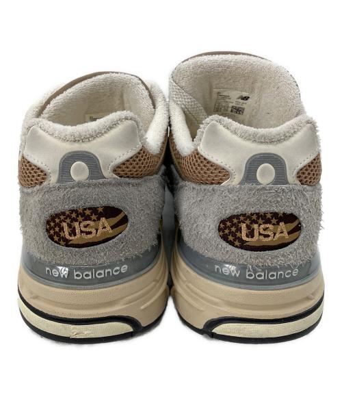 NEW BALANCE（ニューバランス）NEW BALANCE (ニューバランス) U993GG ローカットスニーカー グレー×オレンジ サイズ: 28.5cmの古着・服飾アイテム