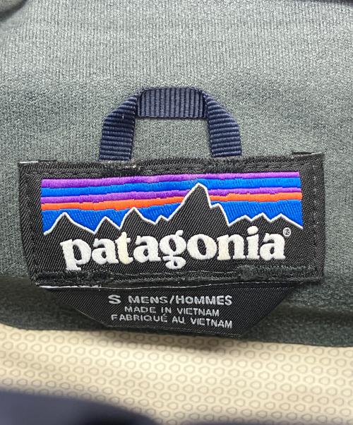 Patagonia（パタゴニア）Patagonia (パタゴニア) トレントシェルプルオーバー ネイビー×イエロー サイズ:Sの古着・服飾アイテム