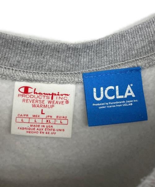 Champion（チャンピオン）Champion (チャンピオン) リバースウィーブスウェット グレー サイズ:Lの古着・服飾アイテム