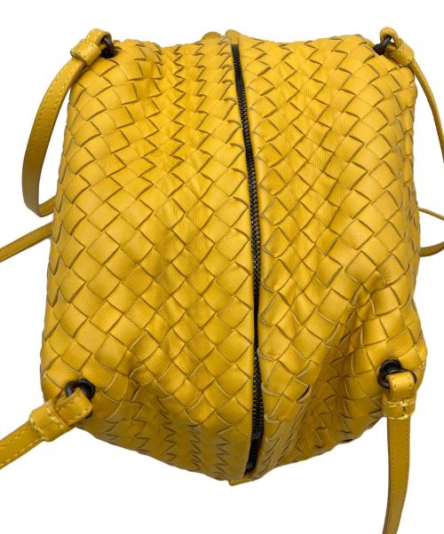 BOTTEGA VENETA（ボッテガベネタ）BOTTEGA VENETA (ボッテガベネタ) イントレチャート ショルダーバッグ イエローの古着・服飾アイテム