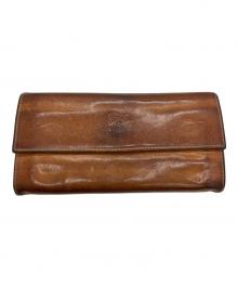 IL BISONTE（イル ビゾンテ）の古着「長財布」｜キャメル