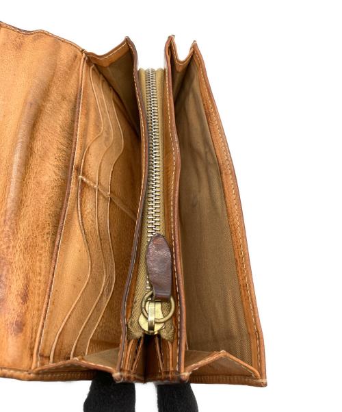 IL BISONTE（イル ビゾンテ）IL BISONTE (イル ビゾンテ) 長財布 キャメルの古着・服飾アイテム