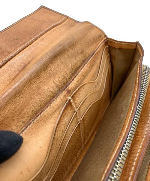 IL BISONTE（イル ビゾンテ）IL BISONTE (イル ビゾンテ) 長財布 キャメルの古着・服飾アイテム