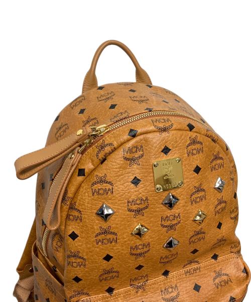 MCM（エムシーエム）MCM (エムシーエム) リュック ベージュの古着・服飾アイテム