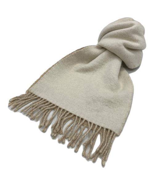 LOEWE（ロエベ）LOEWE (ロエベ) マフラー ベージュの古着・服飾アイテム