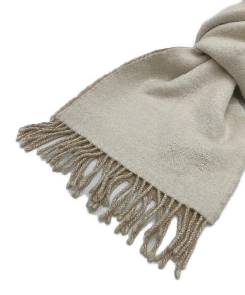 LOEWE（ロエベ）LOEWE (ロエベ) マフラー ベージュの古着・服飾アイテム