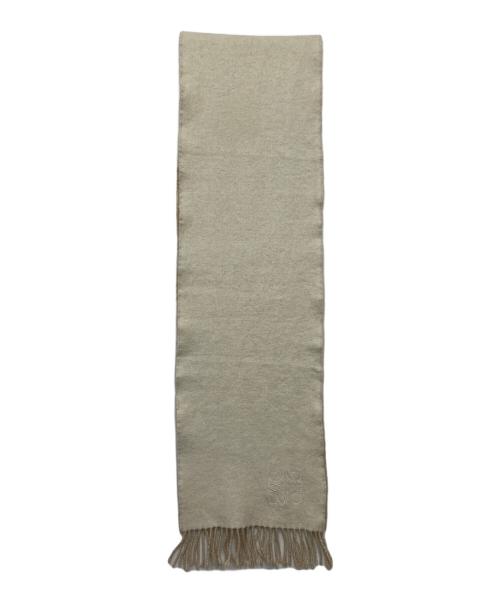 LOEWE（ロエベ）LOEWE (ロエベ) マフラー ベージュの古着・服飾アイテム