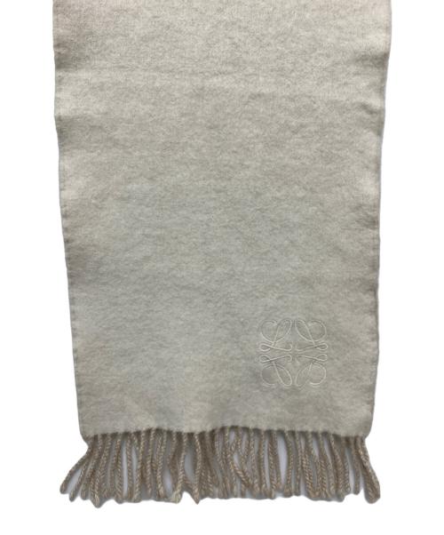 LOEWE（ロエベ）LOEWE (ロエベ) マフラー ベージュの古着・服飾アイテム