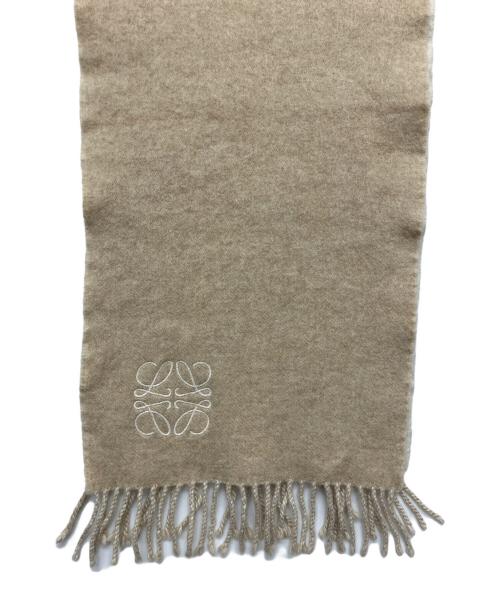 LOEWE（ロエベ）LOEWE (ロエベ) マフラー ベージュの古着・服飾アイテム