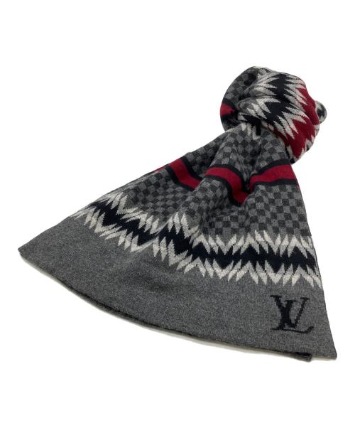 LOUIS VUITTON（ルイ ヴィトン）LOUIS VUITTON (ルイ ヴィトン) マフラー グレーの古着・服飾アイテム