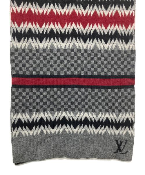 LOUIS VUITTON（ルイ ヴィトン）LOUIS VUITTON (ルイ ヴィトン) マフラー グレーの古着・服飾アイテム