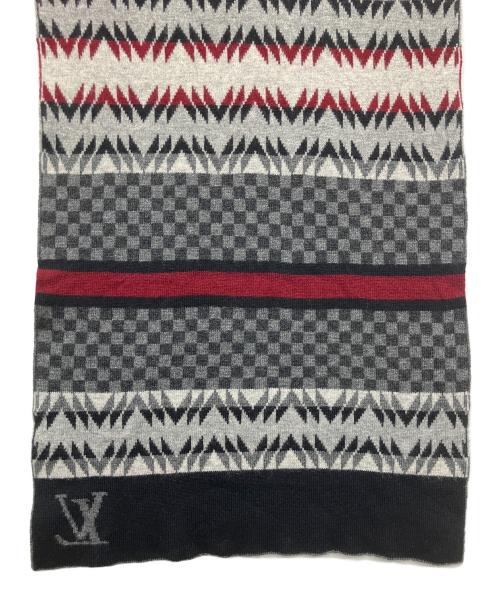 LOUIS VUITTON（ルイ ヴィトン）LOUIS VUITTON (ルイ ヴィトン) マフラー グレーの古着・服飾アイテム