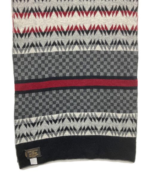 LOUIS VUITTON（ルイ ヴィトン）LOUIS VUITTON (ルイ ヴィトン) マフラー グレーの古着・服飾アイテム