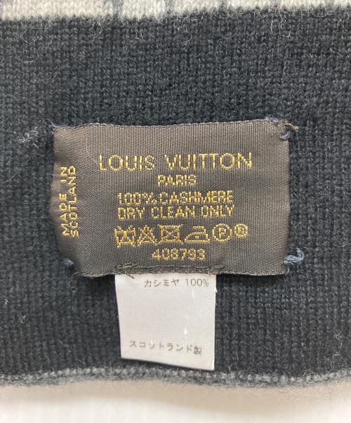 LOUIS VUITTON（ルイ ヴィトン）LOUIS VUITTON (ルイ ヴィトン) マフラー グレーの古着・服飾アイテム